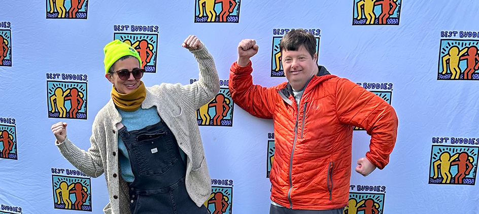 Community engagement at a Best Buddies Maine event